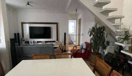 Cobertura com 3 dormitórios à venda, 98 m² por R$ 350.000,00 - Vila Ercília - Jandira/SP