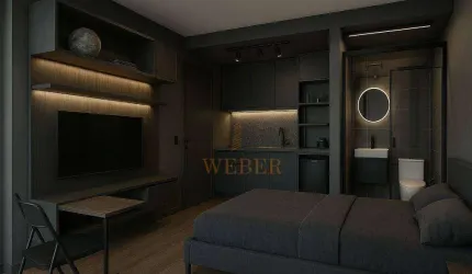 Apartamento com 1 dormitório à venda, 17 m² por R$ 299.000,00 - Vila Andrade - São Paulo/SP