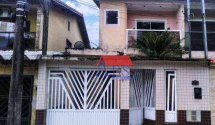 Sobrado à venda, 158 m² por R$ 600.000,00 - Vila Ponte Nova - Cubatão/SP
