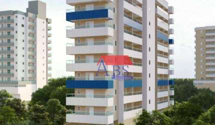 Apartamento com 2 dormitórios à venda, 69 m² por R$ 548.550,00 - Vila Guilhermina - Praia Grande/SP