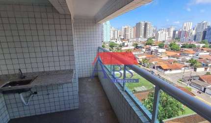Apartamento com 1 dormitório à venda, 54 m² por R$ 506.155,77 - Canto do Forte - Praia Grande/SP