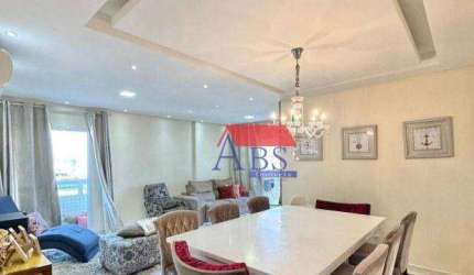 Apartamento com 3 dormitórios à venda, 123 m² por R$ 800.000,00 - Vila Guilhermina - Praia Grande/SP