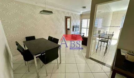 Apartamento com 2 dormitórios para alugar, 76 m² por R$ 3.000/mês - Aviação - Praia Grande/SP