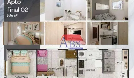 Apartamento bem localizado. Aceita FGTS e financiamento, aceita Programa Minha Casa Minha Vida.