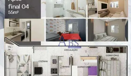 Apartamento bem localizado. Aceita FGTS, financiamento e Minha Casa Minha Vida.
