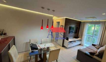 Apartamento com 2 dormitórios à venda, 56 m² por R$ 340.000,00 - Morro de Nova Cintra - Santos/SP