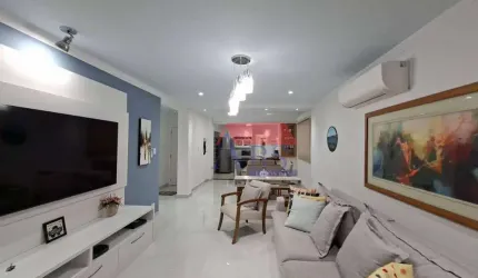 Lindo apartamento com 2 quartos 2 suites no Coração do Gonzaga em Santos