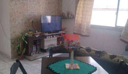 Apartamento com 1 dormitório à venda, 57 m² por R$ 170.000,00 - Vila Nova - Cubatão/SP