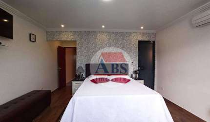 Lindo Sobrado Geminado com 3 dormitórios à venda, 204 m² por R$ 800.000 - Vila Ponte Nova - Cubatão/SP