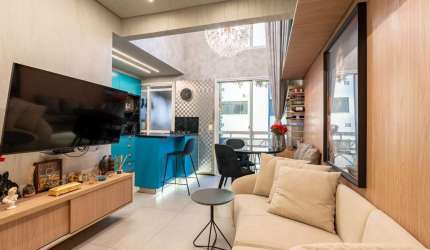 Duplex para venda com 1 quarto, sendo 1 suíte, 42m²