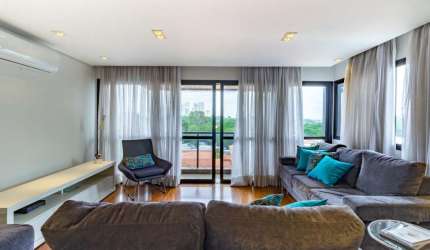 Apartamento tipo para venda e locação com 3 quartos, sendo 3 suítes, 158m²