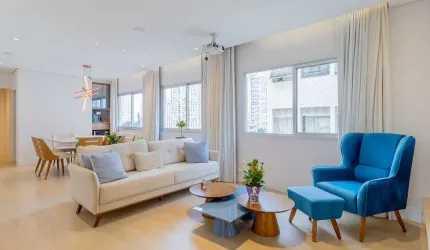 Apartamento tipo para venda com 3 quartos, sendo 3 suítes, 156m²