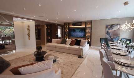 Apartamento tipo para venda com 3 quartos, sendo 3 suítes, 162m²