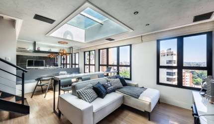Cobertura para venda com 1 quarto, sendo 1 suíte, 140m²