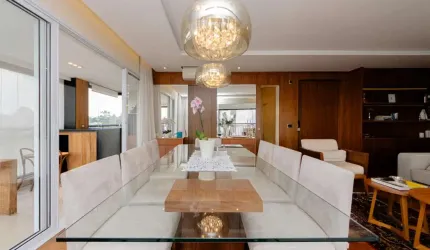 Apartamento tipo para venda com 3 quartos, sendo 3 suítes, 208m²