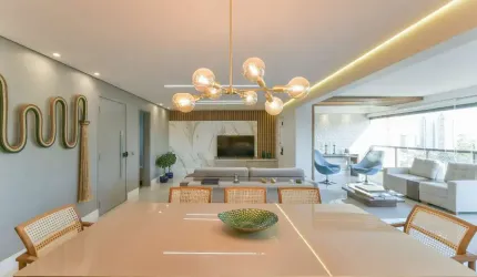 Apartamento tipo para venda com 3 quartos, sendo 3 suítes, 209m²