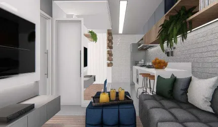 Apartamento com 2 dormitórios à venda, 47 m² por R$ 280.000,00 - Vila Carrão - São Paulo/SP