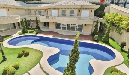Casa com 10 dormitórios à venda, 2000 m² por R$ 35.000.000,00 - Tamboré 3 - Santana de Parnaíba/SP