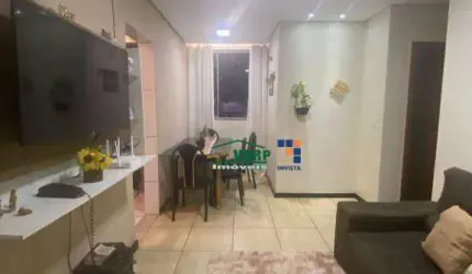Apartamento com 2 dormitórios à venda, 49 m² por R$ 170.000,00 - Conjunto Morada da Serra - Sabará/MG