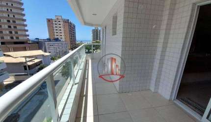 Apartamento Mobiliado com 2 dormitórios à venda, 74 m² por R$ 460.000 - Caiçara - Praia Grande/SP