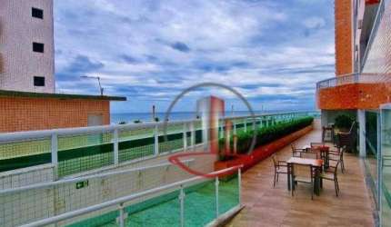 Apartamento com 3 dormitórios à venda, 140 m² por R$ 1.050.000,00 - Vila Guilhermina - Praia Grande/SP
