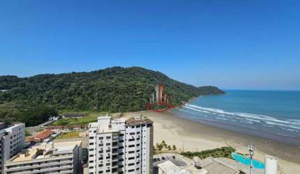 Apartamento com 3 dormitórios à venda, 148 m² por R$ 2.300.000 - Canto do Forte - Praia Grande/SP