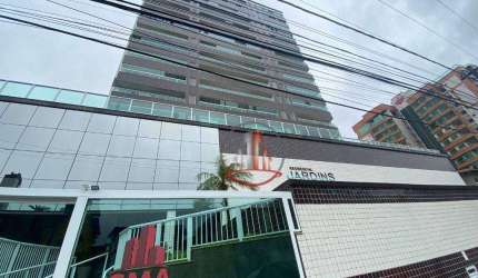 Apartamento com 1 dormitório à venda, 60 m² por R$ 529.609,74 - Canto do Forte - Praia Grande/SP