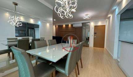 Apartamento com 3 dormitórios à venda, 117 m² por R$ 890.000,00 - Canto do Forte - Praia Grande/SP