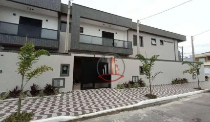 Sobrado com 2 dormitórios à venda, 91 m² por R$ 460.000,00 - Maracanã - Praia Grande/SP