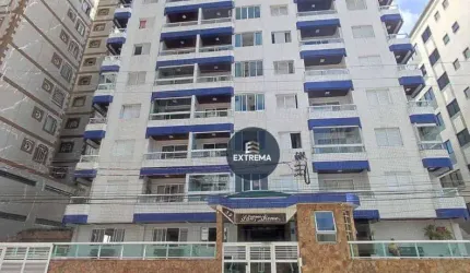 Apartamento com 2 dormitórios à venda, 77 m² por R$ 389.000,00 - Cidade Ocian - Praia Grande/SP
