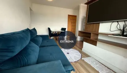 Apartamento com 2 dormitórios à venda, 55 m² por R$ 360.000 - Vila Guilhermina - Praia Grande/SP