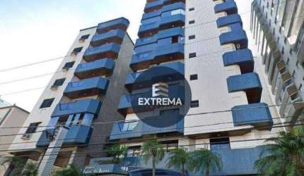 Apartamento com 2 dormitórios à venda, 90 m² por R$ 500.000,00 - Vila Guilhermina - Praia Grande/SP