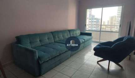 Apartamento com 2 dormitórios à venda, 77 m² por R$ 389.000,00 - Vila Assunção - Praia Grande/SP
