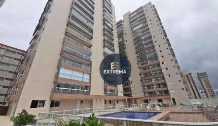 Apartamento com 2 dormitórios à venda, 92 m² por R$ 720.000,00 - Aviação - Praia Grande/SP