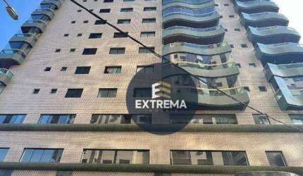 Apartamento de 2 dormitórios sendo 1 suíte a venda em Praia Grande, vista mar e mobiliado.