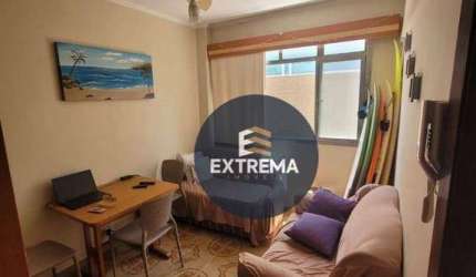 Apartamento com 1 dormitório à venda, 40 m² por R$ 235.000 - Boqueirão - Praia Grande/SP