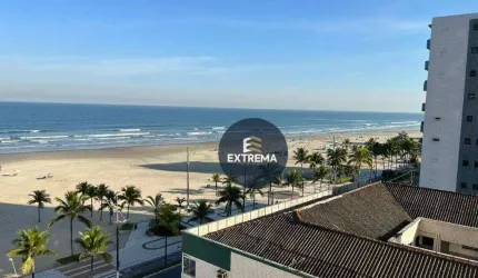 Kitnet dividida para 1 dormitório a venda em Praia Grande, vista mar