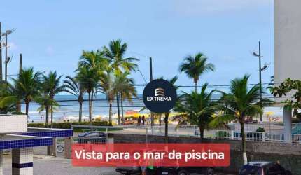Vista Incrível para o Mar na Ocian! Seu Novo Lar Mobiliado com Lazer Completo por R$ 360 mil!