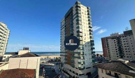 Apartamento de 2 dormitórios sendo 1 suíte a venda em mPraia Grande, vista mar