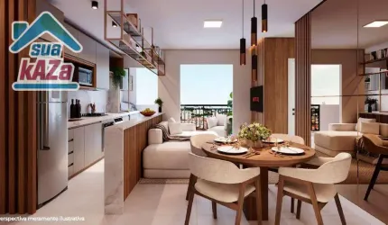 Apartamento com 2 dormitórios à venda, 53 m² por R$ 465.792,00 - Santa Terezinha - São Bernardo do Campo/SP