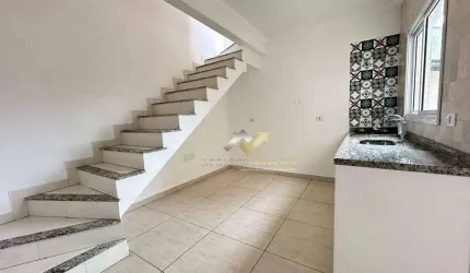 Cobertura para alugar, 100 m² por R$ 2.250,00/mês - Vila Humaitá - Santo André/SP
