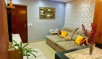 Apartamento com 2 dormitórios à venda, 64 m² por R$ 390.000,00 - Vila Camilópolis - Santo André/SP