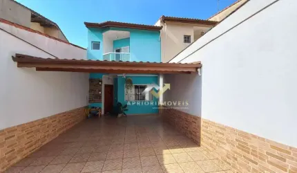 Sobrado com 3 dormitórios à venda, 146 m² por R$ 630.000,00 - Jardim Las Vegas - Santo André/SP
