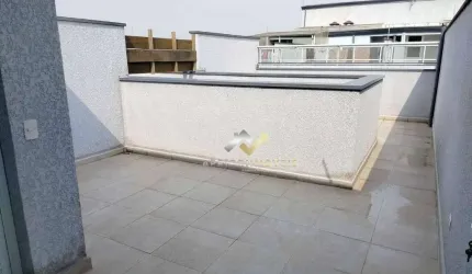 Cobertura com 2 dormitórios à venda, 110 m² por R$ 490.000,00 - Vila Pires - Santo André/SP