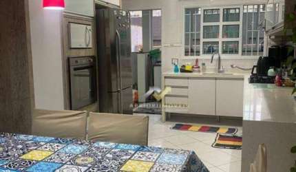 Sobrado à venda, 172 m² por R$ 850.000,00 - Vila Camilópolis - Santo André/SP