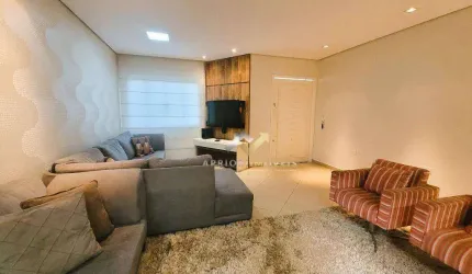 Sobrado com 3 dormitórios à venda, 272 m² por R$ 960.000,00 - Vila Camilópolis - Santo André/SP