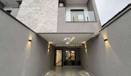Sobrado com 3 dormitórios à venda, 143 m² por R$ 1.000.000,00 - Vila Camilópolis - Santo André/SP