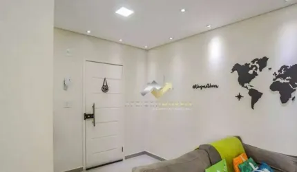 Cobertura com 2 dormitórios à venda, 110 m² por R$ 640.000,00 - Vila Assunção - Santo André/SP