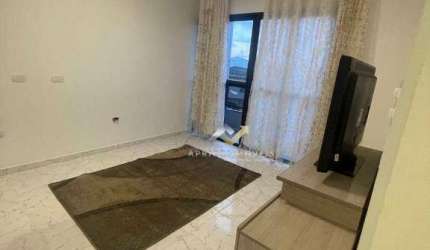 Apartamento com 3 dormitórios para alugar, 90 m² por R$ 2.410,00/mês - Parque Oratório - Santo André/SP