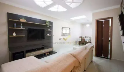 Sobrado com 3 dormitórios à venda, 198 m² por R$ 780.000,00 - Jardim Ocara - Santo André/SP